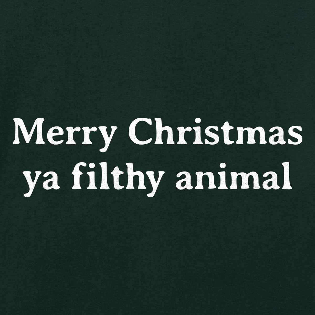 Women's Merry Christmas Ya Filthy Animal Simple Short product image 2
