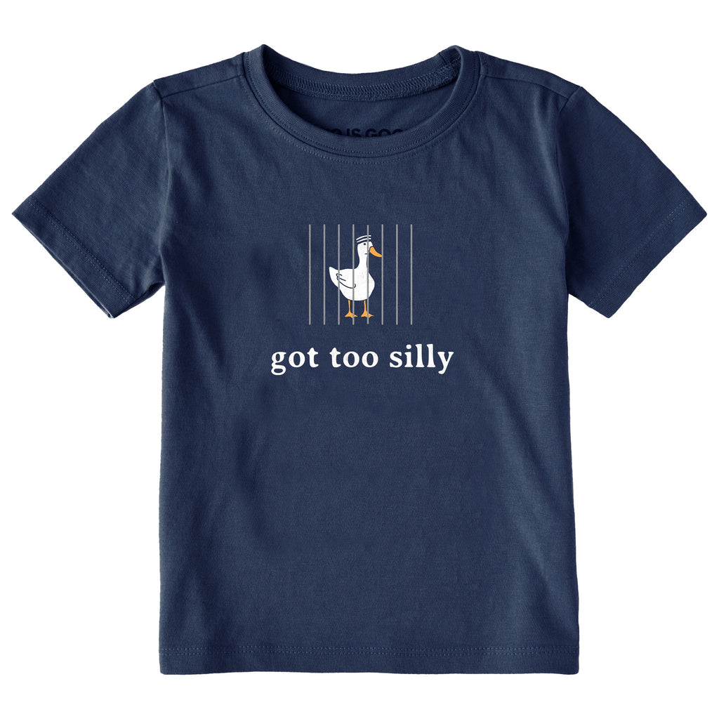 Toddler Got Too Silly Simple Short Sleeve Crusher Tee product image 1