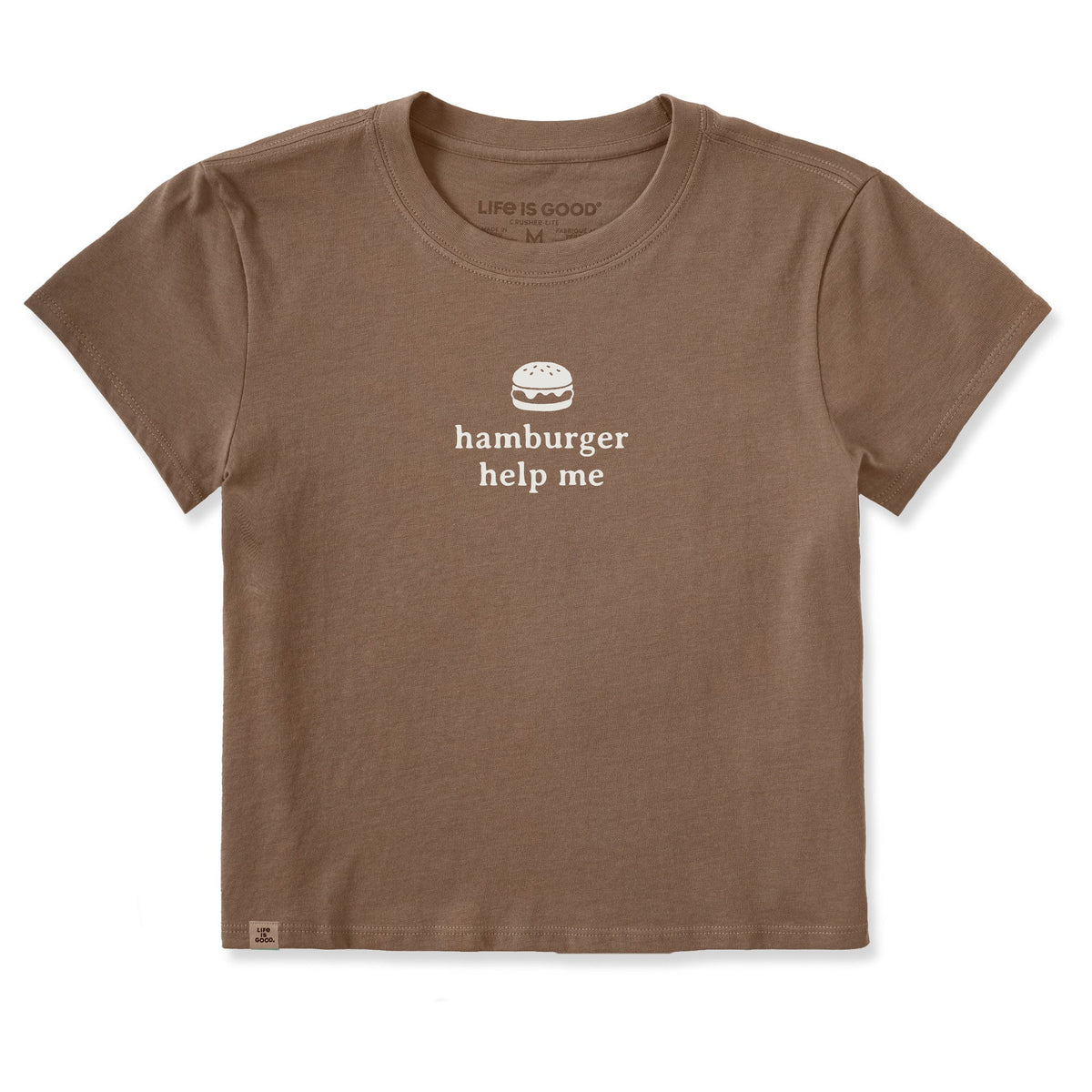 Women's Hamburger Help Me Simple Crusher-LITE Shrunken Tee product image 1