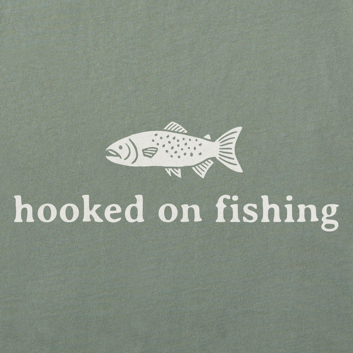 Kids Hooked on Fishing Simple Short Sleeve Crusher Tee product image 2