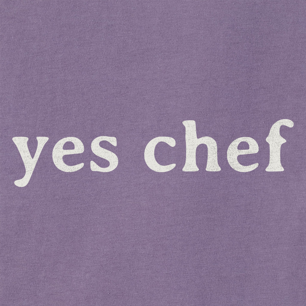 Women's Yes Chef Simple Short Sleeve Crusher Tee product image 2
