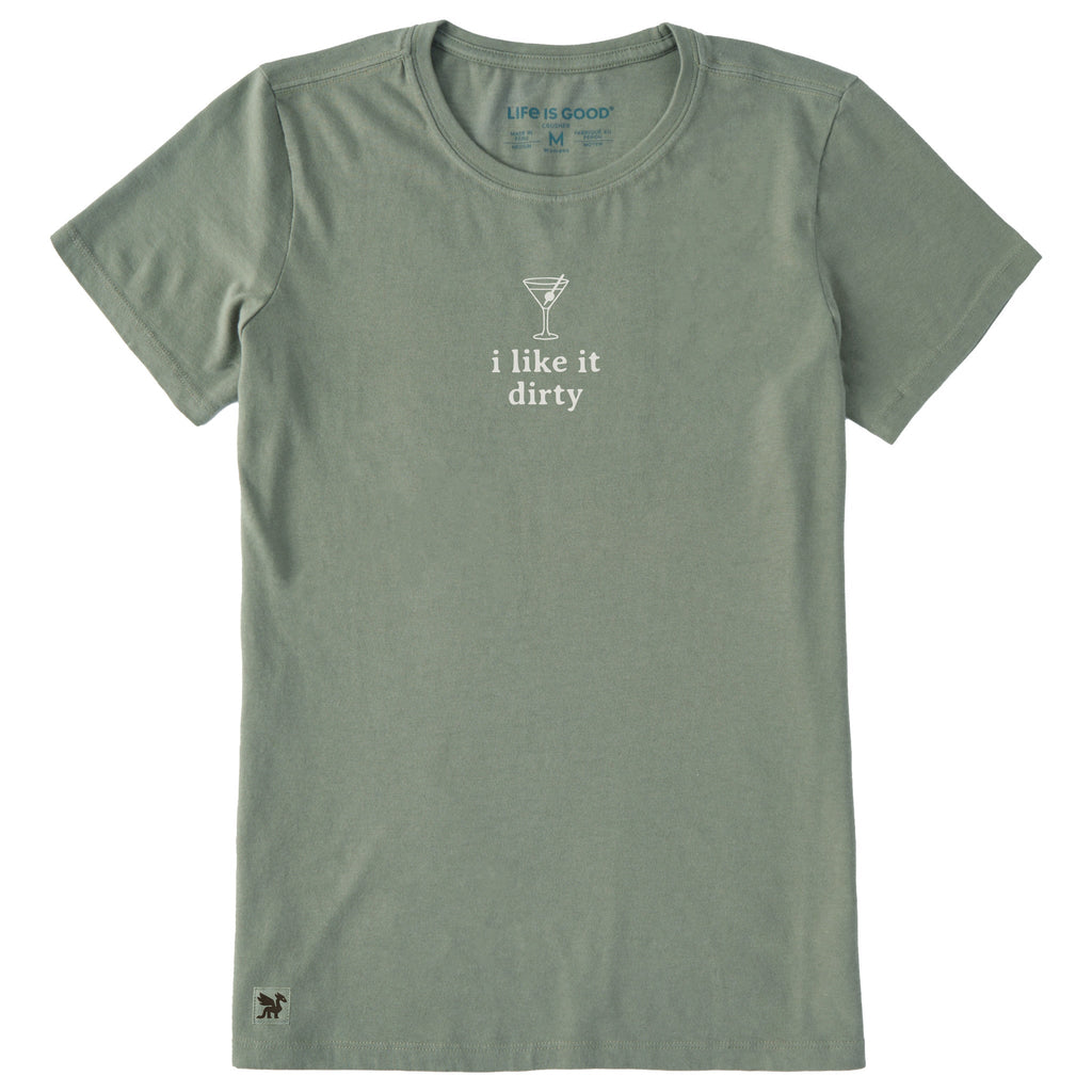 Women's I Like it Dirty Simple Short Sleeve Crusher Tee product image 3