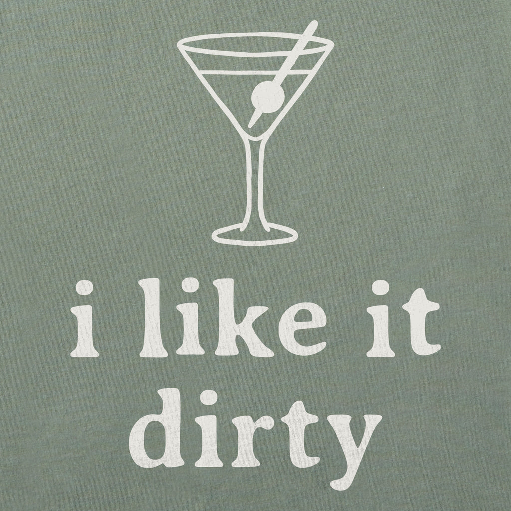 Men's I Like it Dirty Simple Short Sleeve Crusher Tee product image 2
