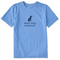 Kids Don't Stop Retrievin' Simple Short Sleeve Crusher Tee product image 1