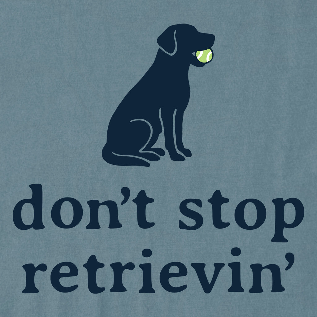Women's Don't Stop Retrievin' Simple Short Sleeve Crusher product image 2
