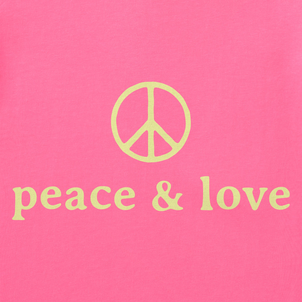 Kids Peace and Love Simple Short Sleeve Crusher Tee product image 4