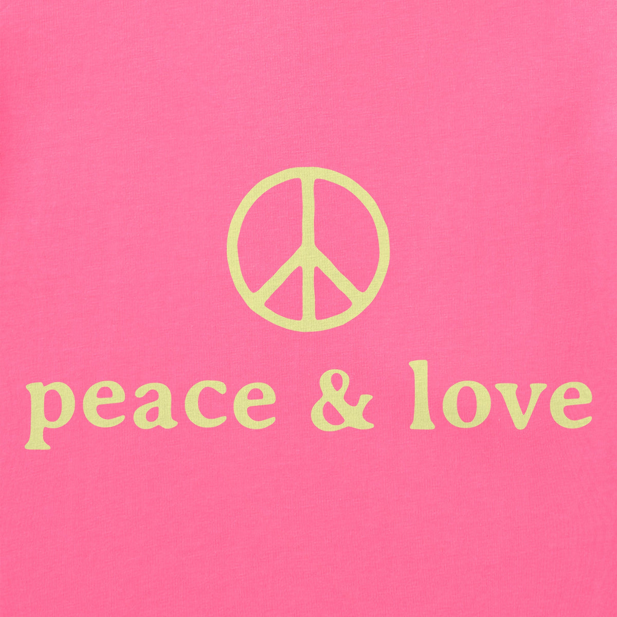 Kids Peace and Love Simple Short Sleeve Crusher Tee product image 4