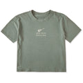 Women's Play More Worry Less Short Sleeve Crusher Boxy Tee product image 1