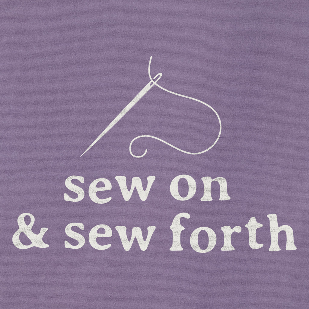 Women's Sew On and Forth Simple Short Sleeve Crusher Boxy product image 2