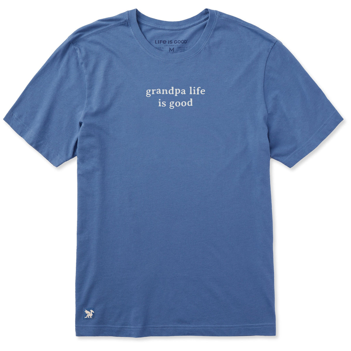 Men's Grandpa Life is Good Simple Short Sleeve Crusher Tee product image 1