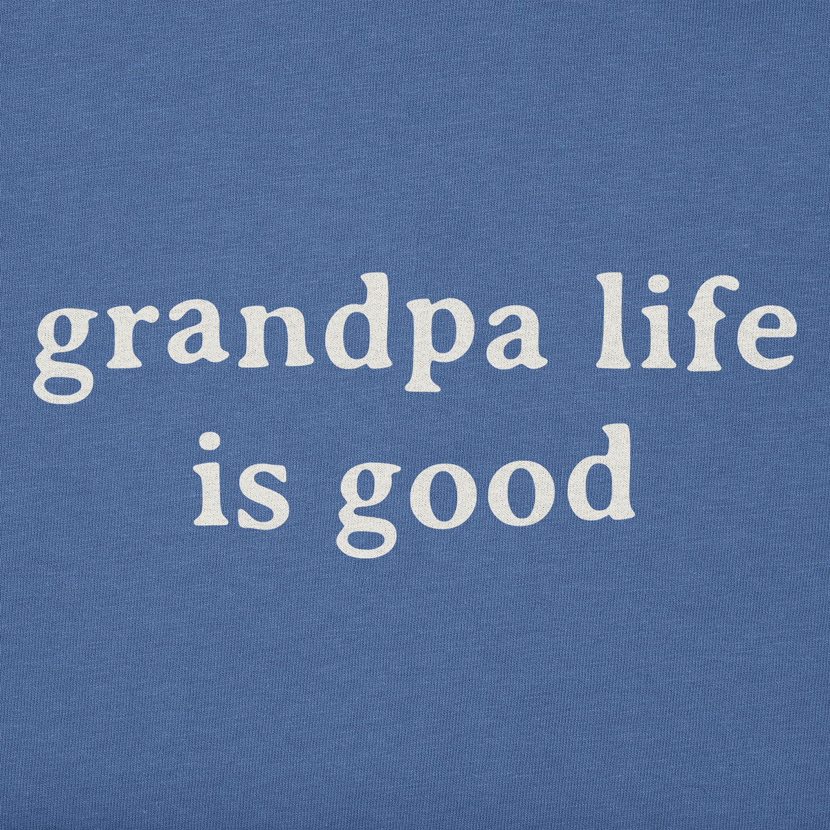 Men's Grandpa Life is Good Simple Short Sleeve Crusher Tee product image 2