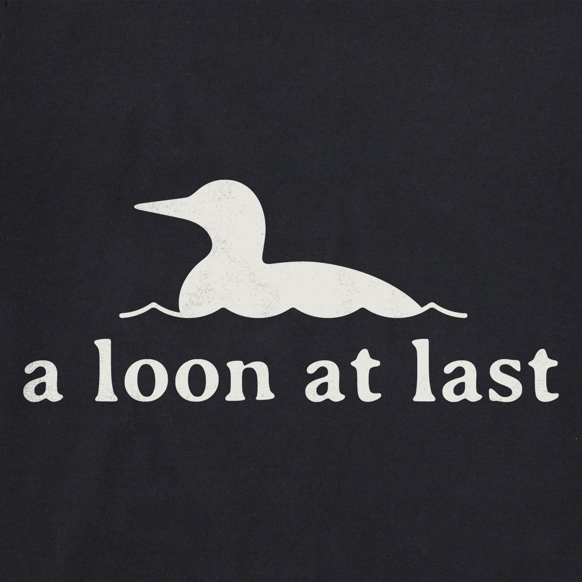 Women's A Loon At Last Simple Short Sleeve Crusher Boxy Tee product image 2