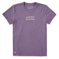 Women's Grateful Grandma Simple Short Sleeve Crusher Tee product image 1