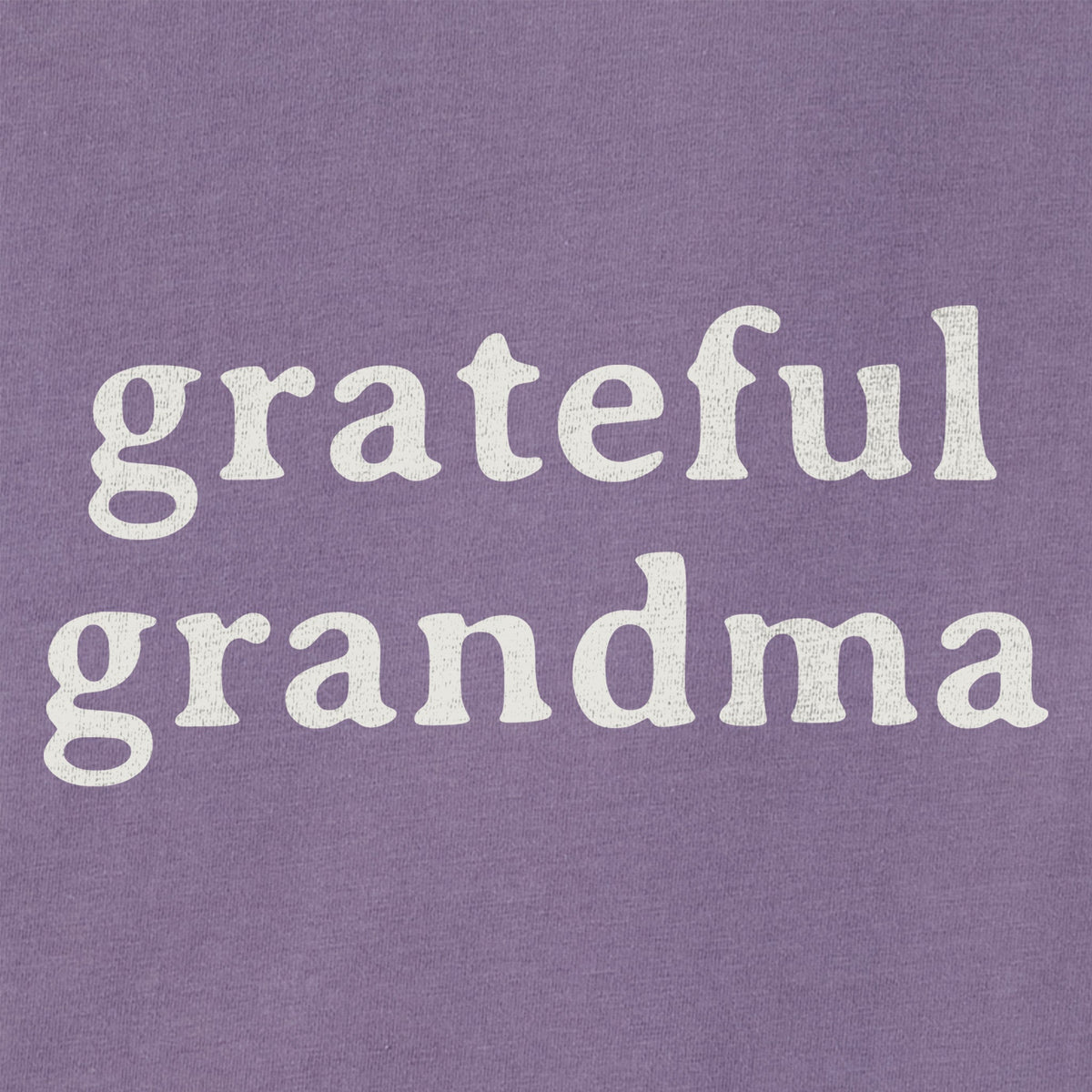 Women's Grateful Grandma Simple Short Sleeve Crusher Tee product image 2