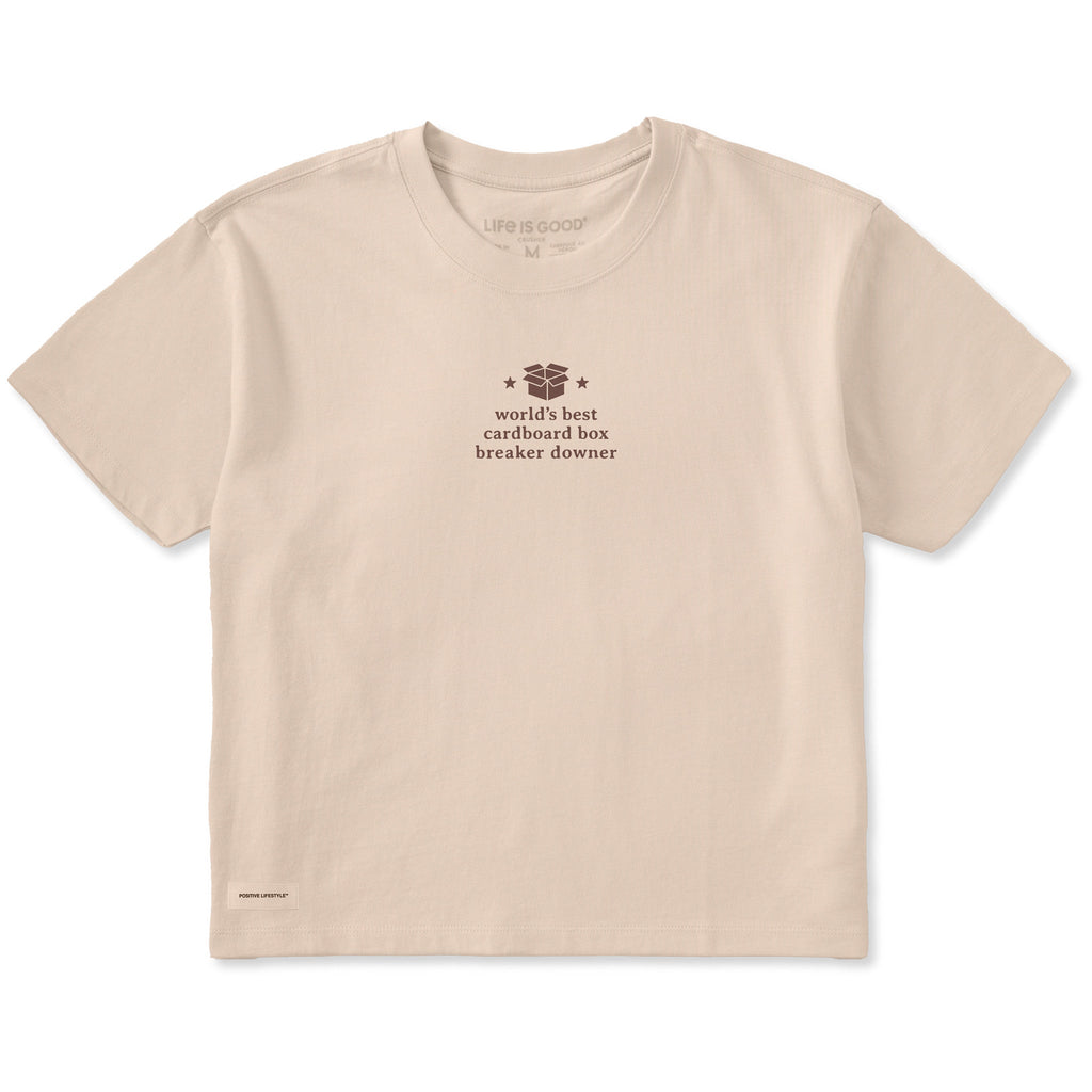 Women's World's Best Box Breaker Downer Simple Short Sleeve product image 1