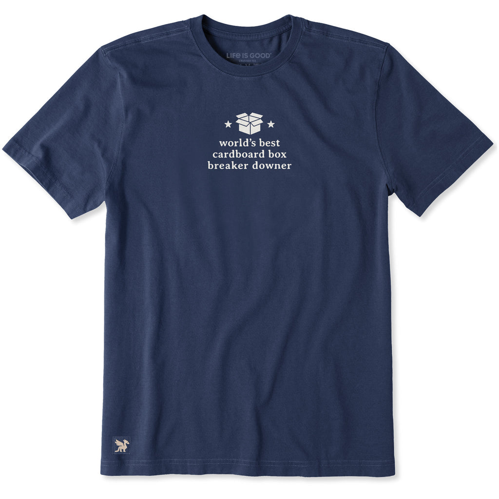 Men's World's Best Box Breaker Downer Simple Short Sleeve product image 1