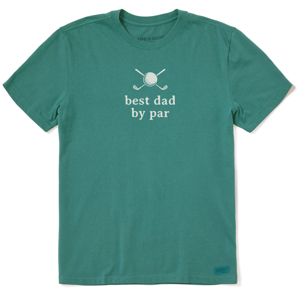 Men's Best Dad by Par Simple Short Sleeve Crusher Tee product image 1