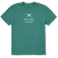 Men's Best Dad by Par Simple Short Sleeve Crusher Tee product image 1