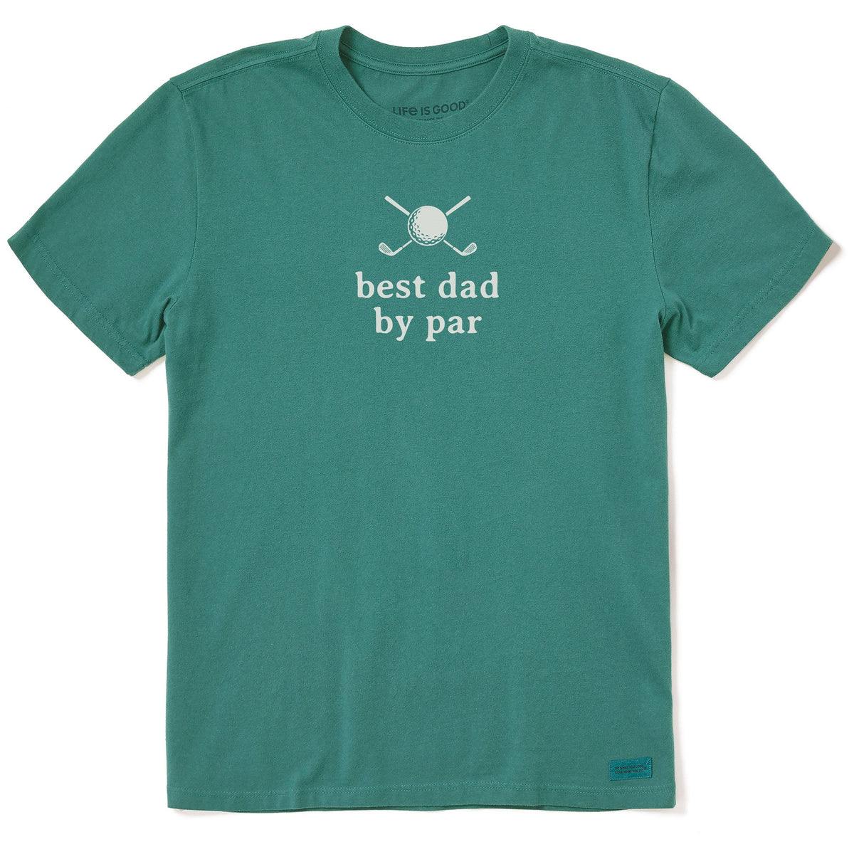 Men's Best Dad by Par Simple Short Sleeve Crusher Tee product image 1