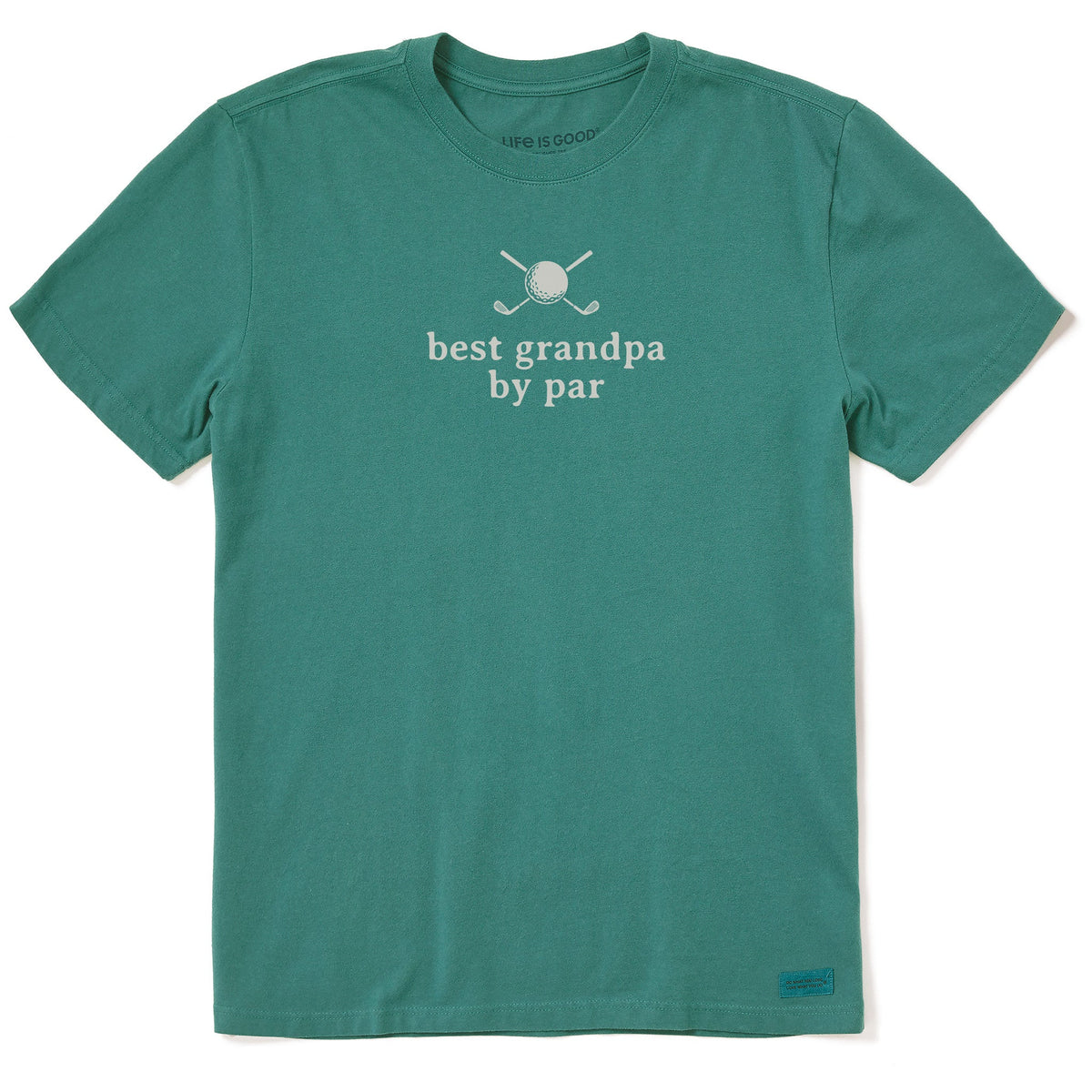 Men's Best Grandpa By Par Simple Short Sleeve Crusher Tee product image 1