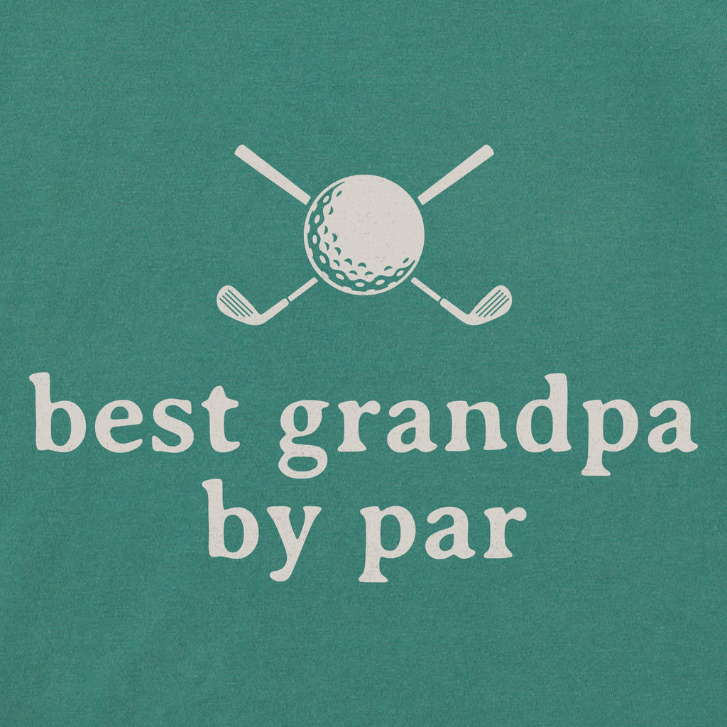 Men's Best Grandpa By Par Simple Short Sleeve Crusher Tee product image 2