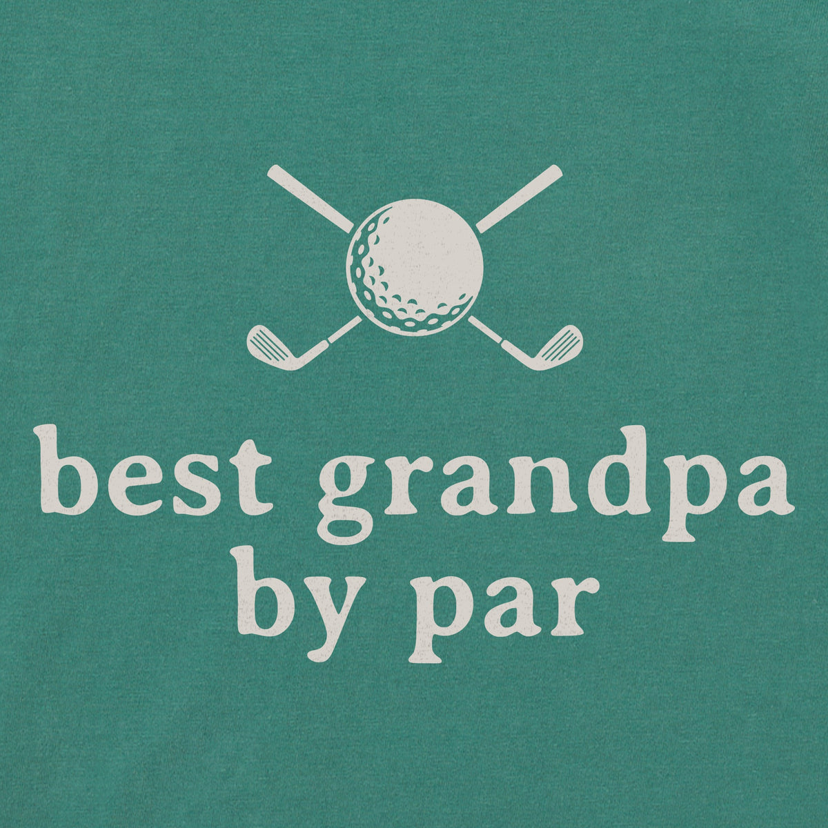 Men's Best Grandpa By Par Simple Short Sleeve Crusher Tee product image 2
