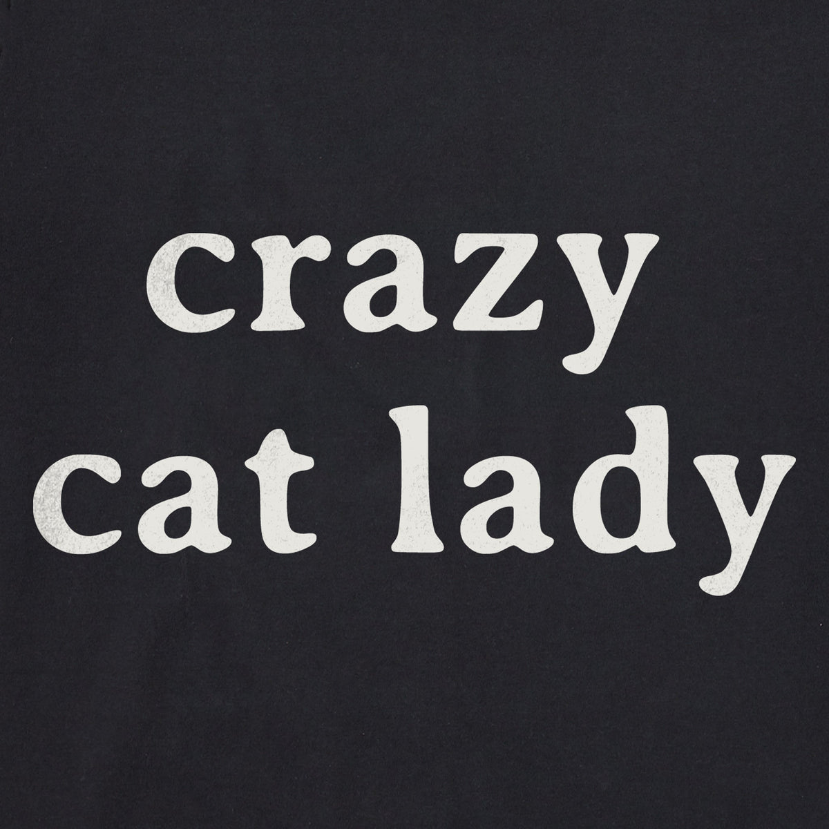 Women's Crazy Cat Lady Simple Crusher-LITE Shrunken Tee product image 2