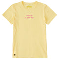 Women's Today is a Good Day Simple Short Sleeve Crusher Tee product image 1