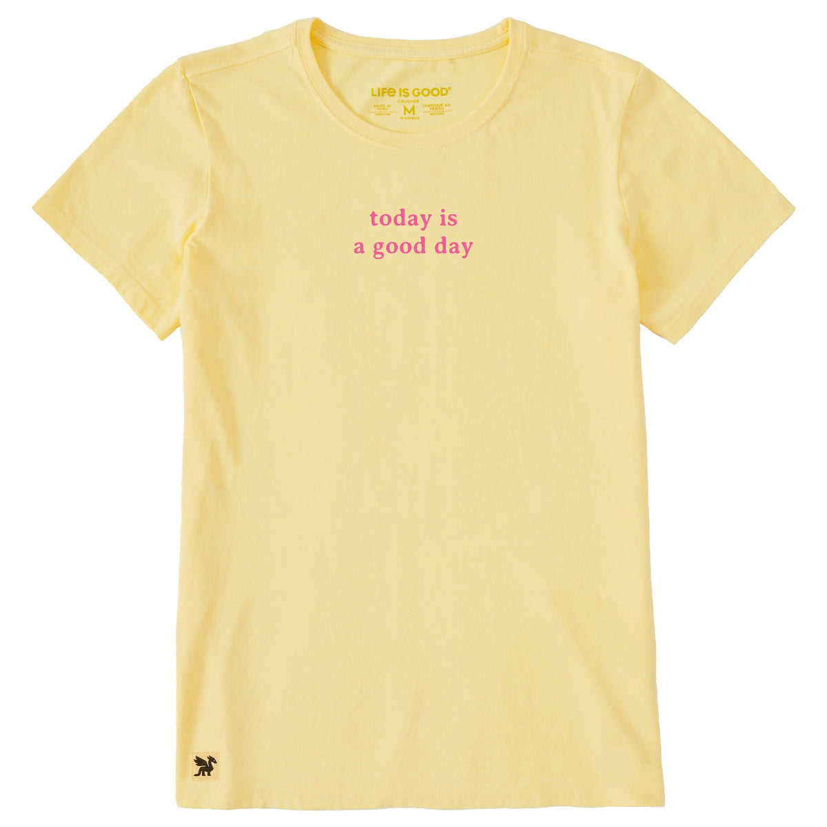 Women's Today is a Good Day Simple Short Sleeve Crusher Tee product image 1
