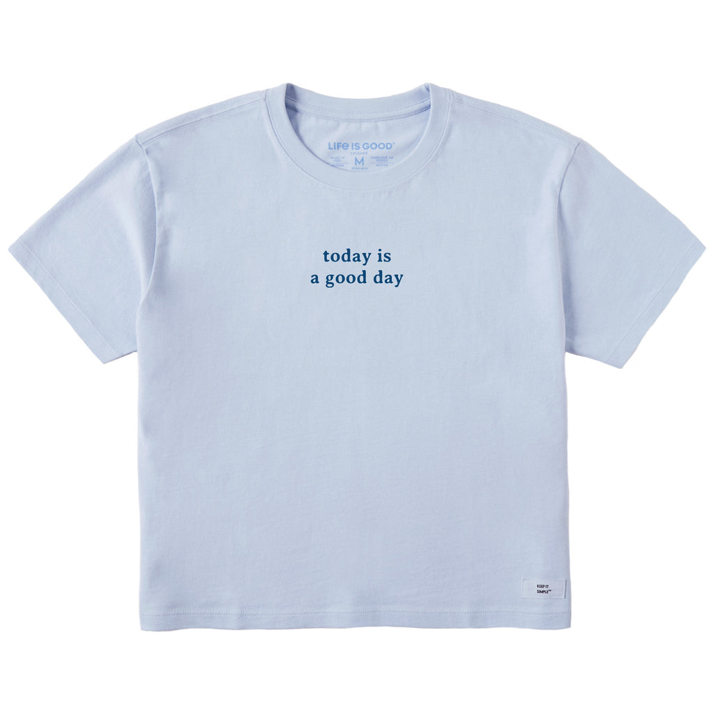 Women's Today is a Good Day Simple Short Sleeve Crusher product image 1