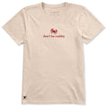 Women's Don't Be Crabby Minimal Short Sleeve Crusher Tee product image 1