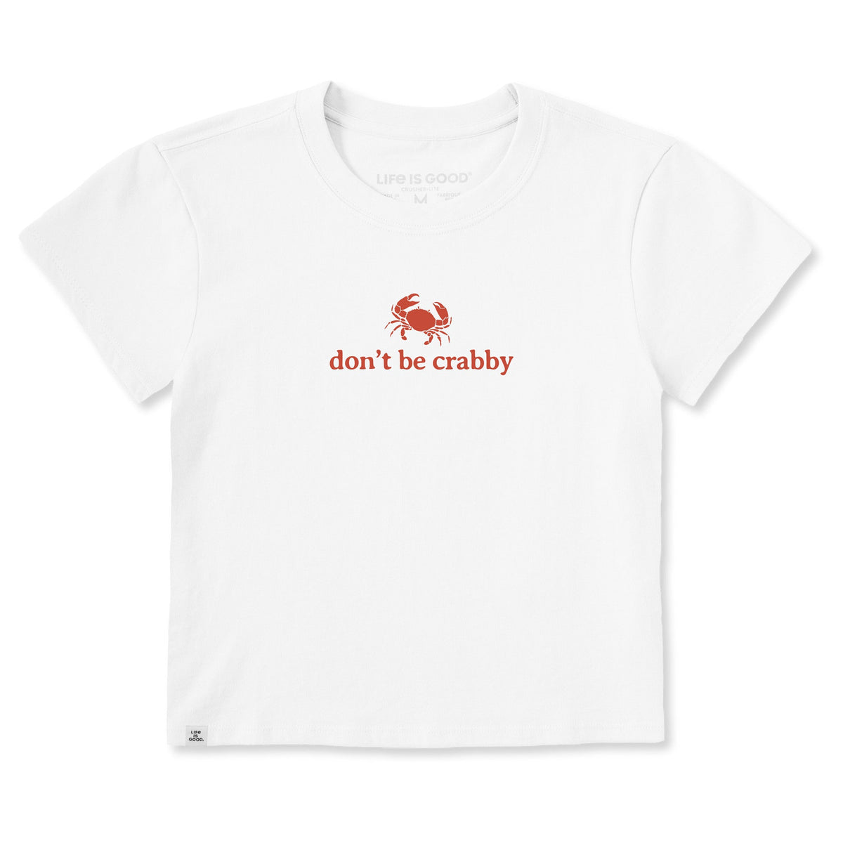 Women's Don't Be Crabby Minimal Crusher-LITE Shrunken Tee product image 1