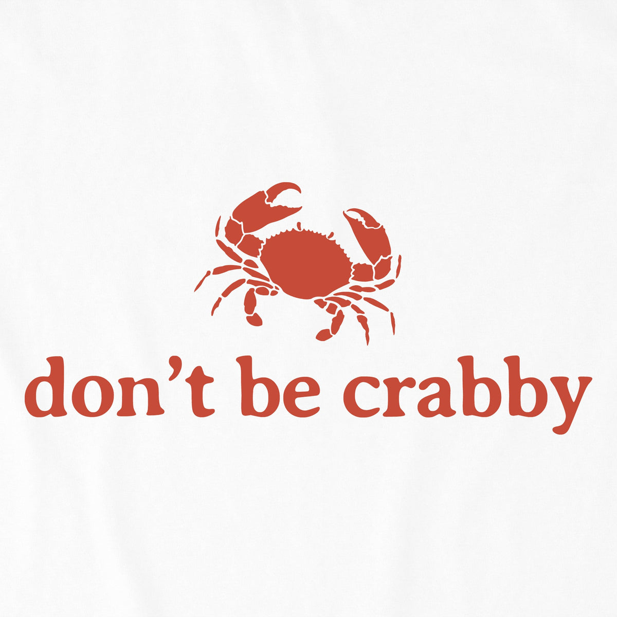 Women's Don't Be Crabby Minimal Crusher-LITE Shrunken Tee product image 2