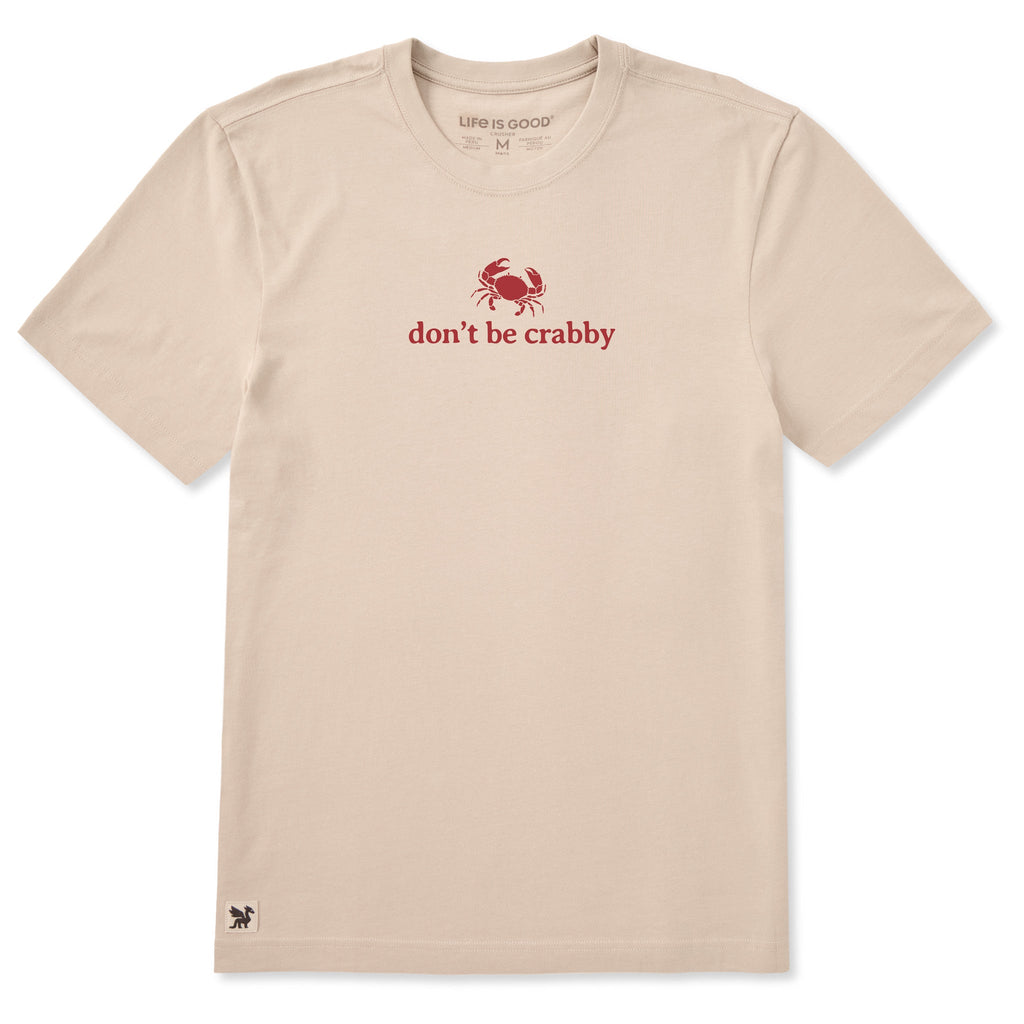 Men's Don't Be Crabby Minimal Short Sleeve Crusher Tee product image 1