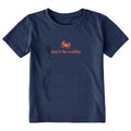 Toddler Don't Be Crabby Minimal Short Sleeve Crusher Tee product image 1
