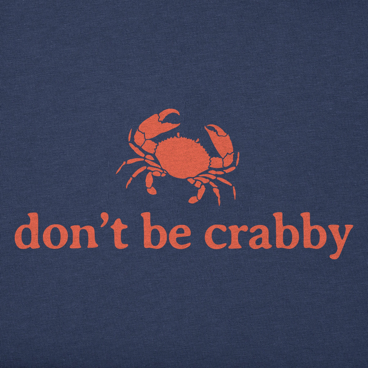 Toddler Don't Be Crabby Minimal Short Sleeve Crusher Tee product image 2
