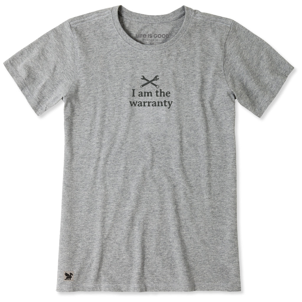 Women's I Am the Warranty Simple Short Sleeve Crusher Tee product image 1