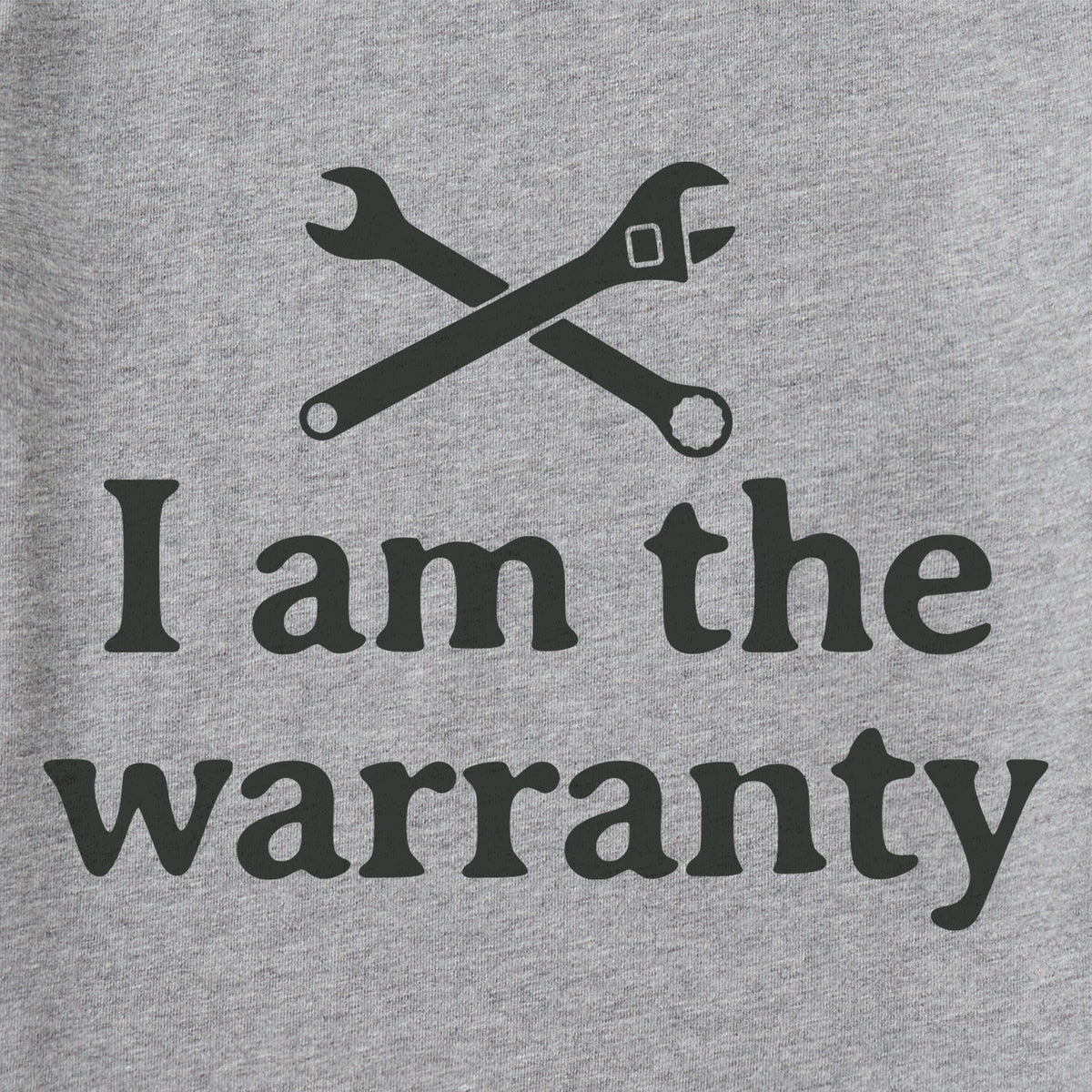 Women's I Am the Warranty Simple Short Sleeve Crusher Tee product image 2