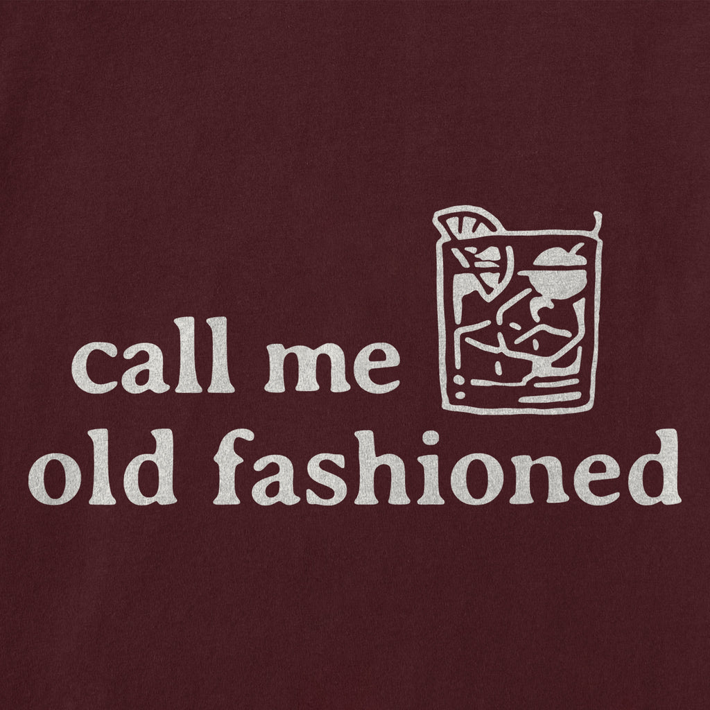 Women's Call Me Old Fashioned Simple Short Sleeve Crusher product image 2