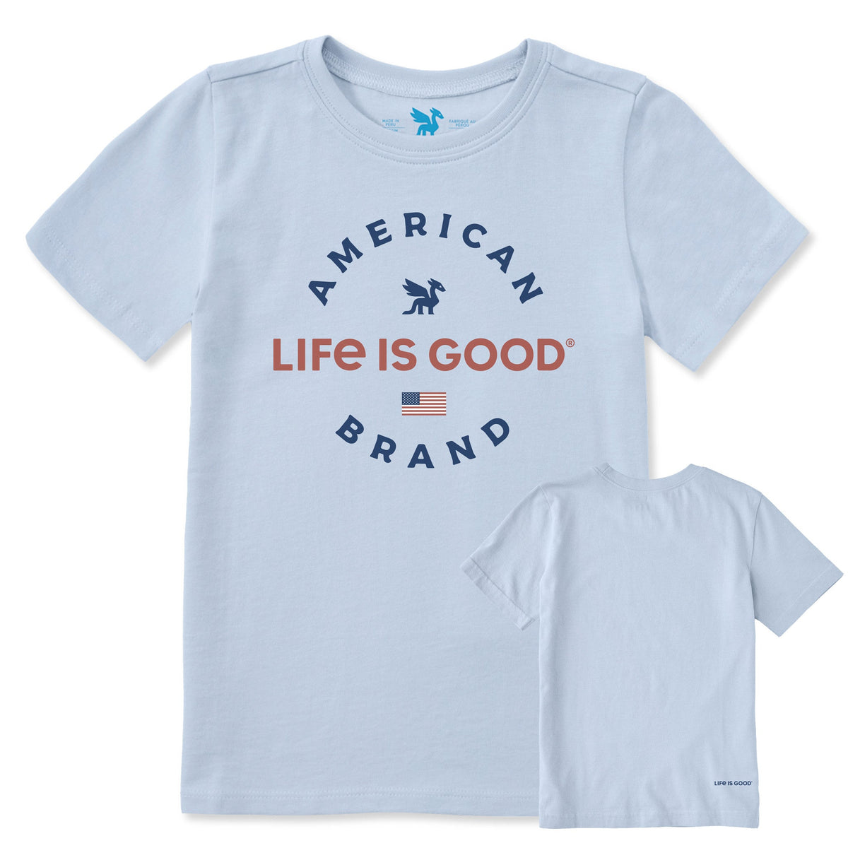 Kids Dragon American Brand Short Sleeve Crusher Tee product image 1