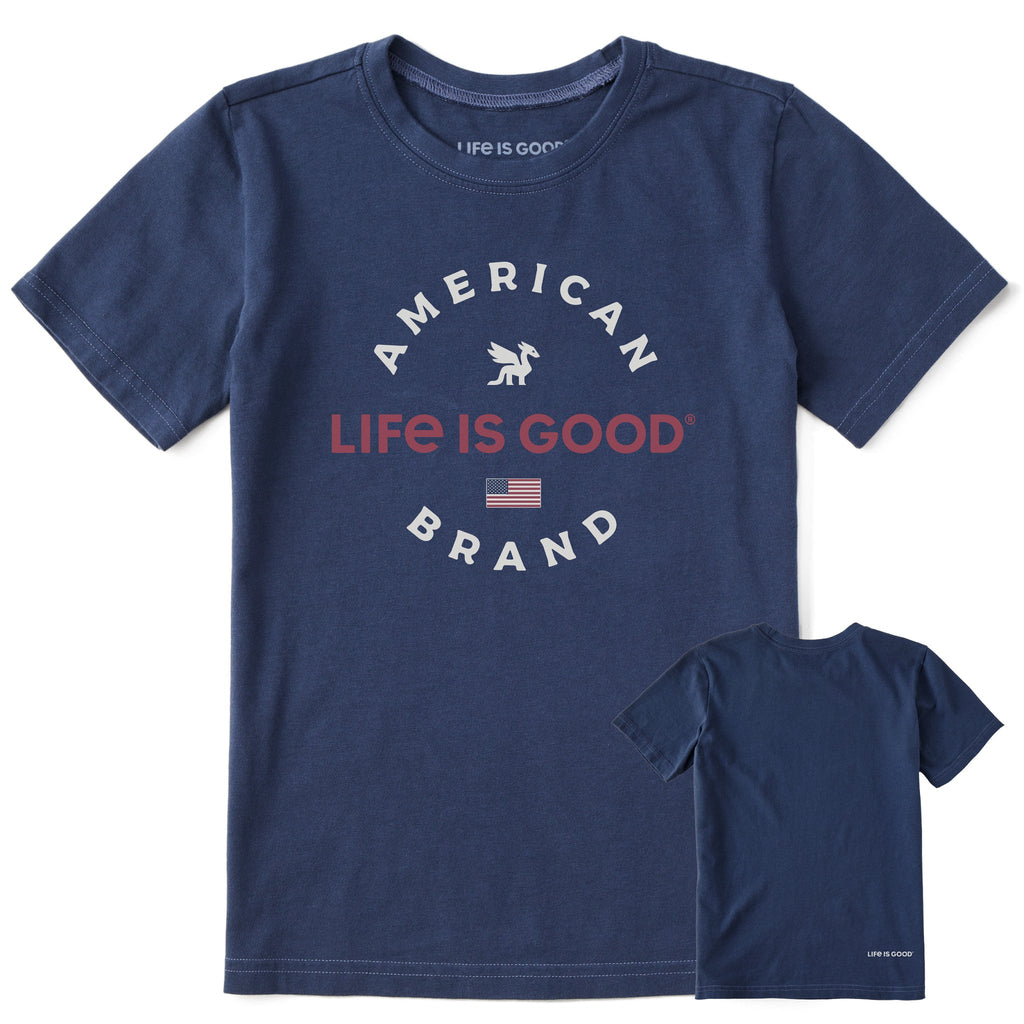 Kids Dragon American Brand Short Sleeve Crusher Tee product image 7