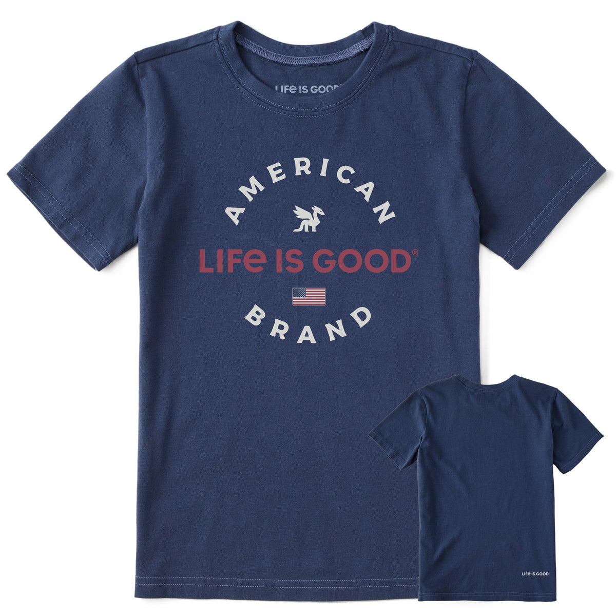 Kids Dragon American Brand Short Sleeve Crusher Tee product image 7