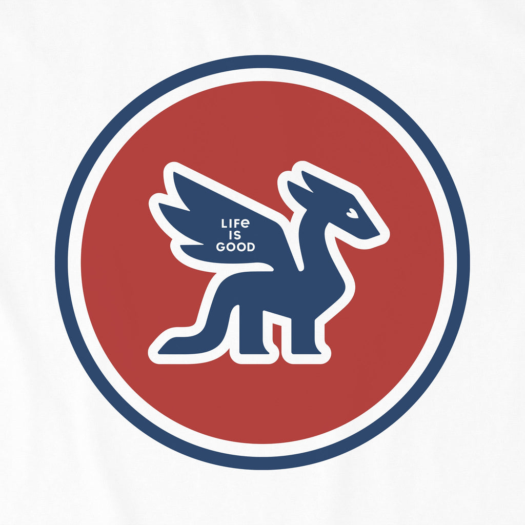 Kids LIG Dragon Circle Short Sleeve Crusher Tee product image 5