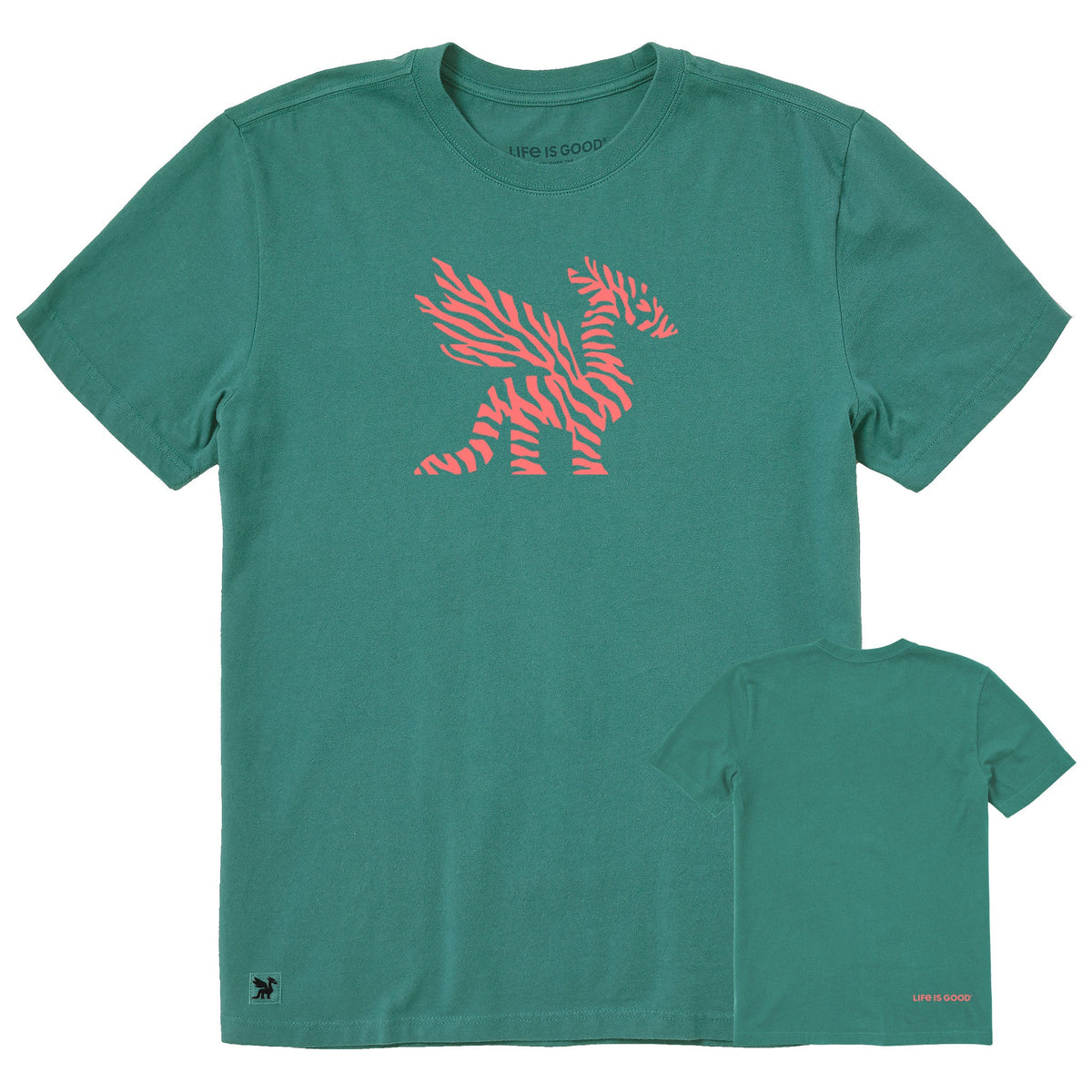 Men's Tiger Dragon Short Sleeve Crusher Tee product image 4