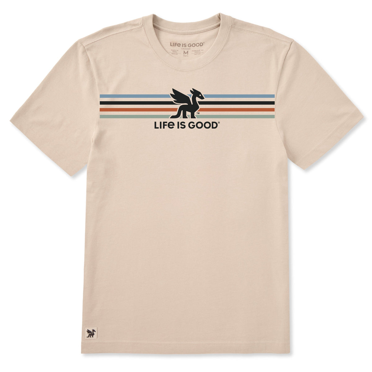 Men's Dragon Stripes Short Sleeve Crusher Tee product image 1