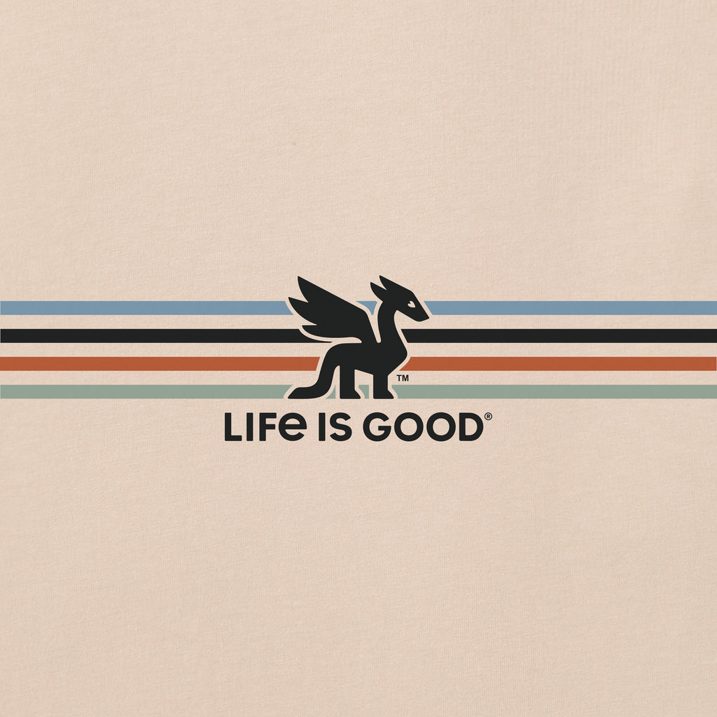 Men's Dragon Stripes Short Sleeve Crusher Tee product image 2