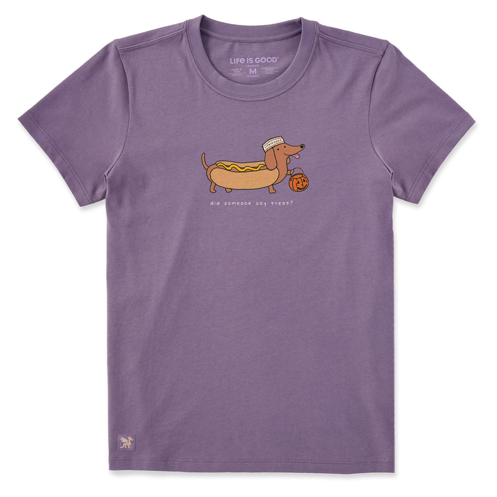 Women's Did Someone Say Treat Dachshund Short Sleeve product image 3
