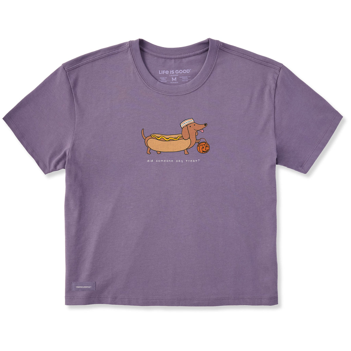 Women's Did Someone Say Treat Dachshund Short Sleeve product image 3