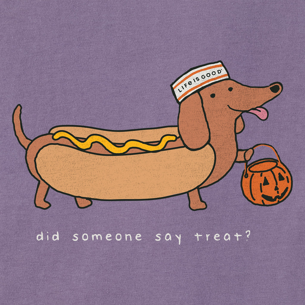 Women's Did Someone Say Treat Dachshund Short Sleeve product image 4