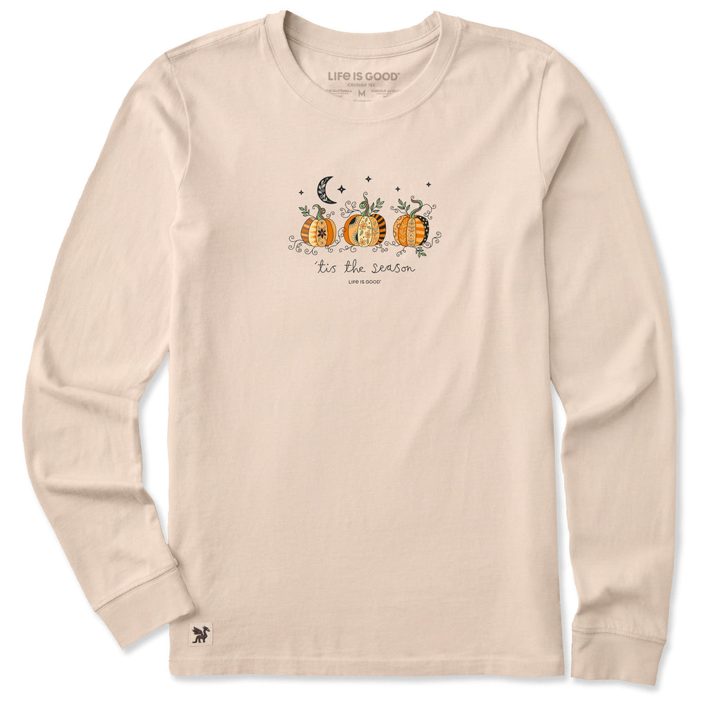 Women's Tis the Season Pumpkins Long Sleeve Crusher Tee product image 3